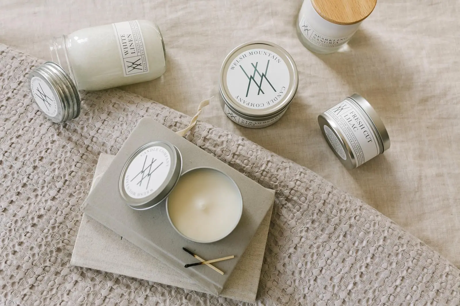 Welsh Mountain Candle Company retail products